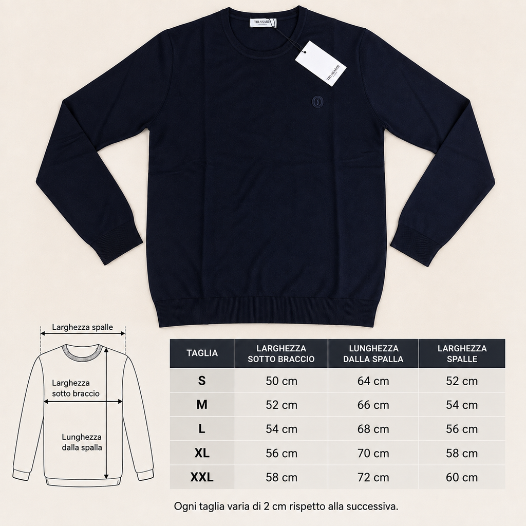 Maglia dolcevita Trussardi da uomo