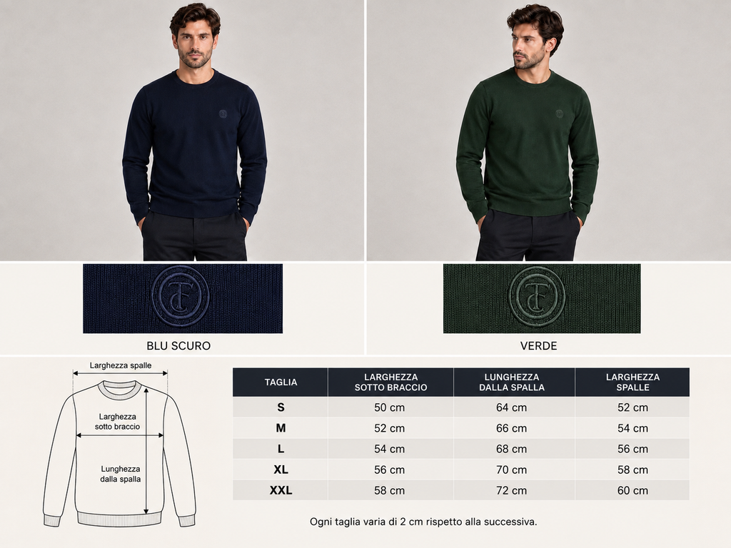 Maglia Girocollo Trussardi uomo