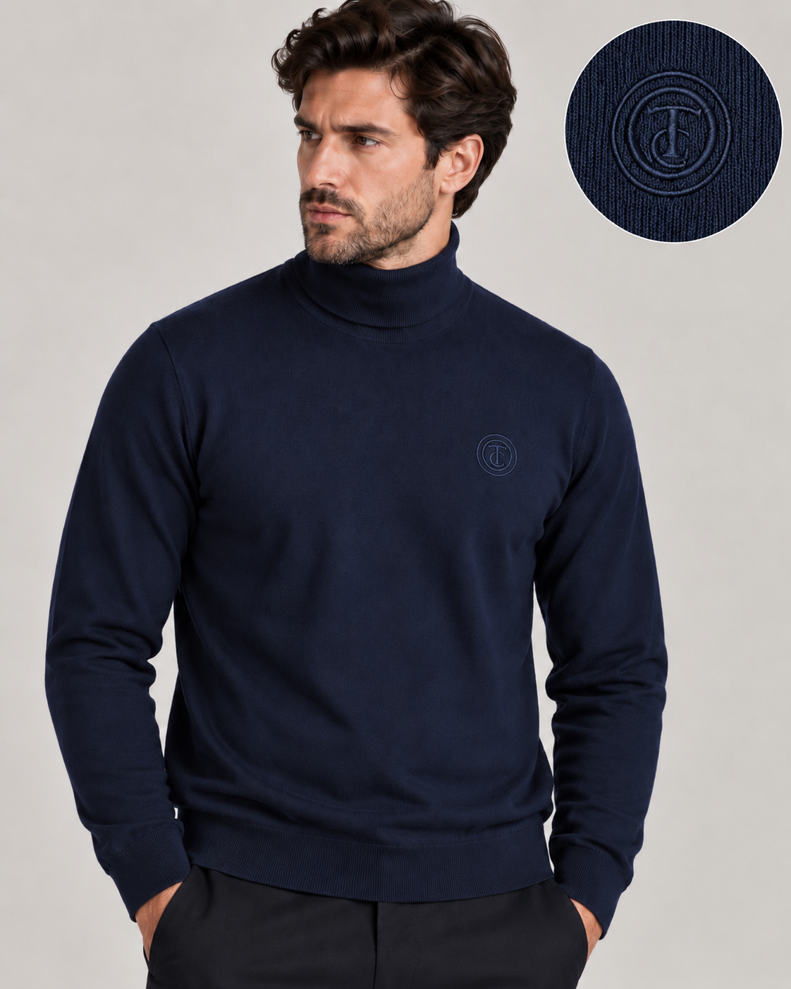 Maglia dolcevita Trussardi da uomo